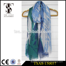 wholesale cheap custom printing polyester scarf high quality fabric scarves